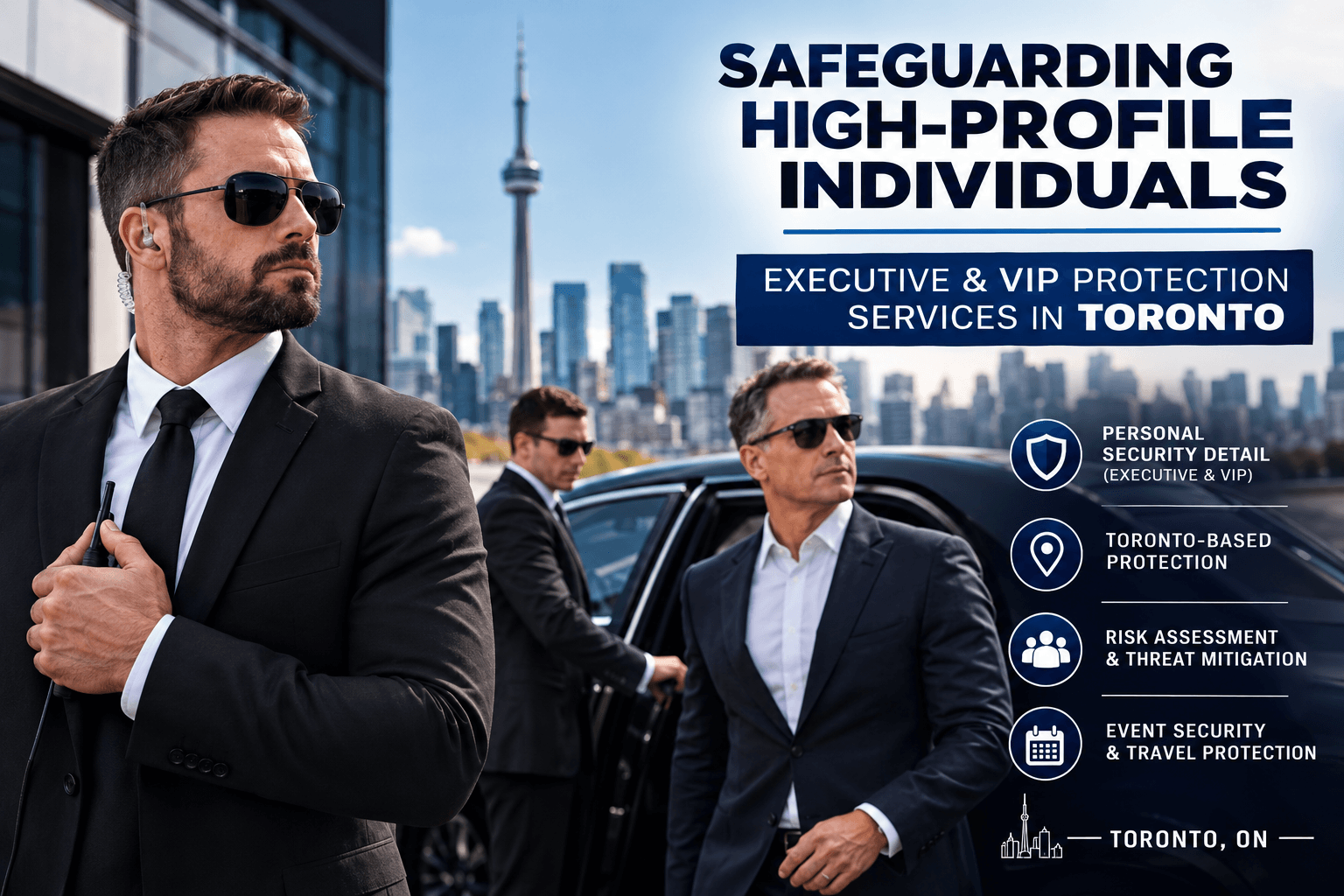 Executive & VIP Protection Services in Toronto